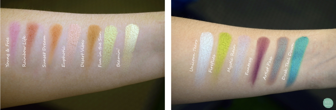 Too Faced Life's a Festival swatch